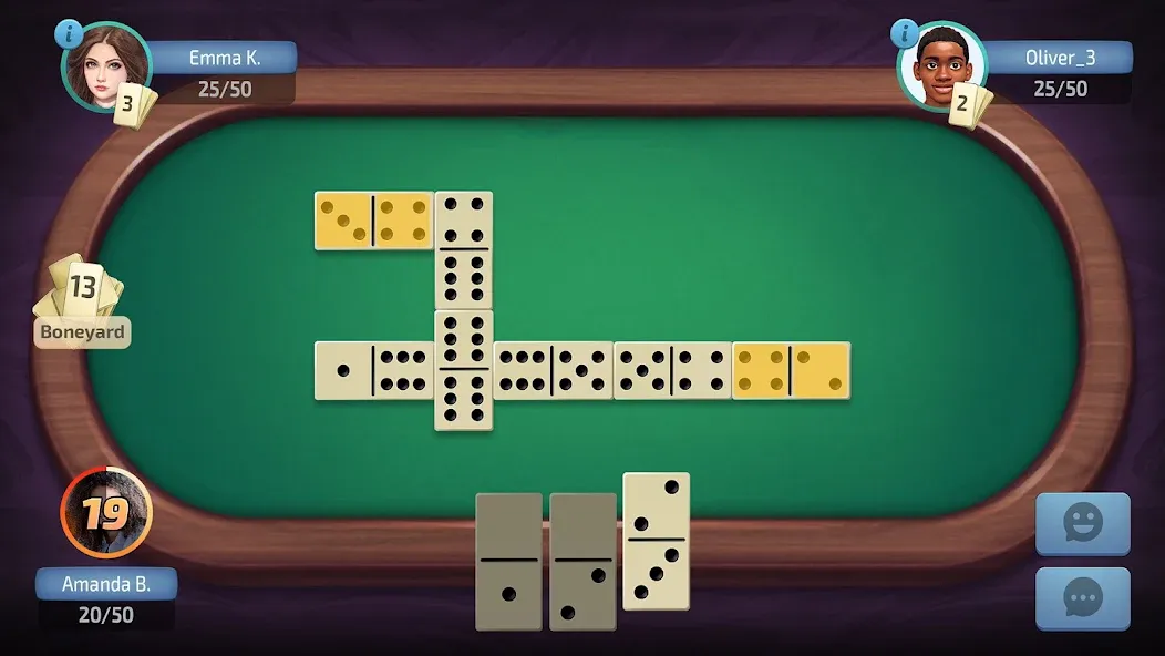 Domino - Dominos online game [МОД: Все открыто, Дополнительные деньги и Меню MOD] Screenshot 5