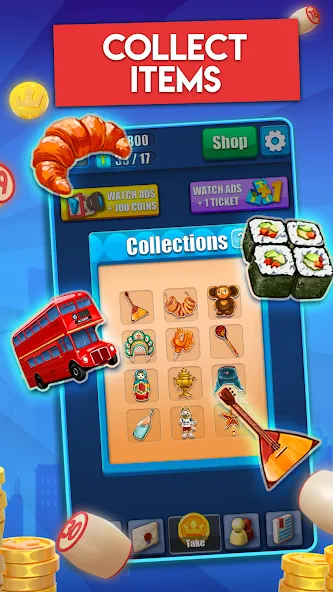 Russian Loto online [МОД: Много денег, Монет и Все открыто] Screenshot 4