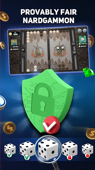 Narde Tournament [МОД: Меню, Бесконечные монеты и Открытые уровни] Screenshot 5