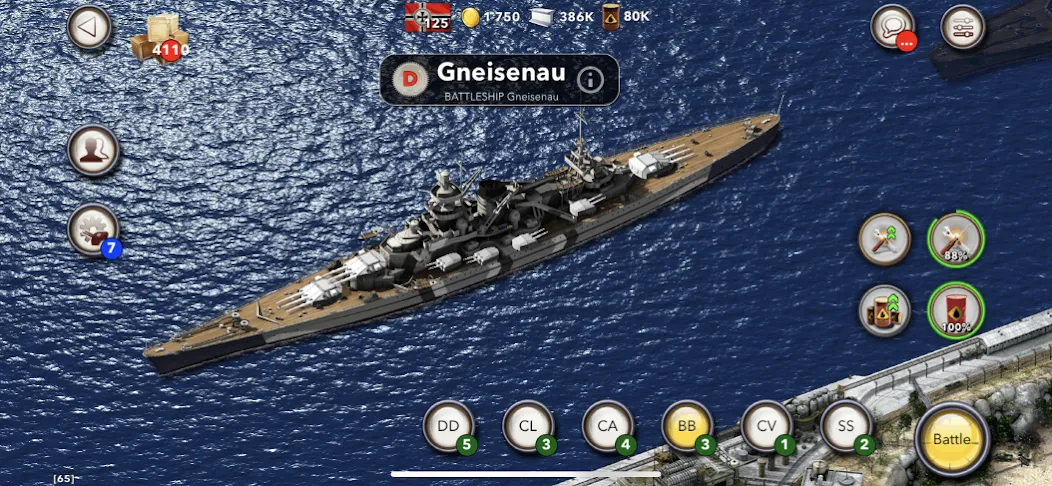 Navy Field: Online Sea Battles (НеиФилд) [МОД: Бесконечные деньги, Монеты и Мега MOD] Screenshot 2