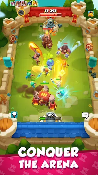 Rush Arena: PvP Tower Defense (Раш Арена) [МОД: Много монет, Открытые уровни и Мега MOD] Screenshot 2
