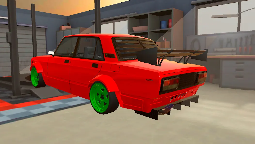 Turbo VAZ: Traffic Racer [МОД: Много монет, Открытые уровни и Мега MOD] Screenshot 2