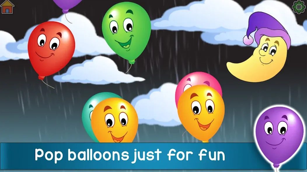 Kids Balloon Pop Game [МОД: Бесконечные деньги, Монеты и Мега MOD] Screenshot 2