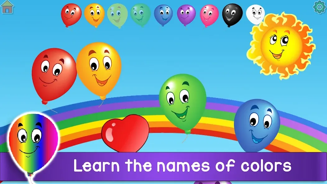 Kids Balloon Pop Game [МОД: Бесконечные деньги, Монеты и Мега MOD] Screenshot 5