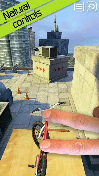 Touchgrind BMX (Тачгринд БМХ) [МОД: Бесконечные деньги, Монеты и Мега MOD] Screenshot 1