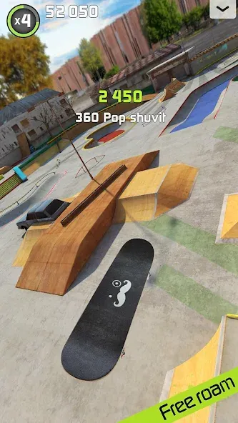 Touchgrind Skate 2 (Тачгринд Скейт 2) [МОД: Деньги, Монеты и Меню MOD] Screenshot 2