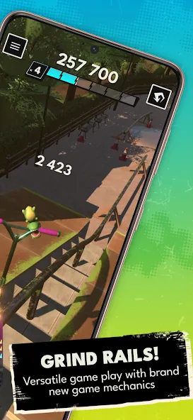 Touchgrind Scooter (Тачгринд Скутер) [МОД: Меню, Бесконечные монеты и Открытые уровни] Screenshot 2