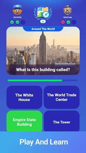 QuizDuel! Quiz & Trivia Game [МОД: Много монет, Открытые уровни и Мега MOD] Screenshot 2