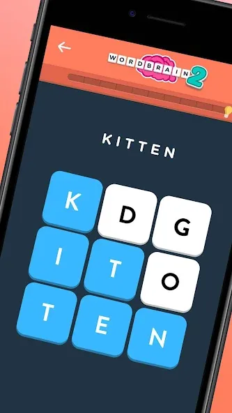 WordBrain 2 - word puzzle game (ВордБрейн 2) [МОД: Много монет, Открытые уровни и Мега MOD] Screenshot 1