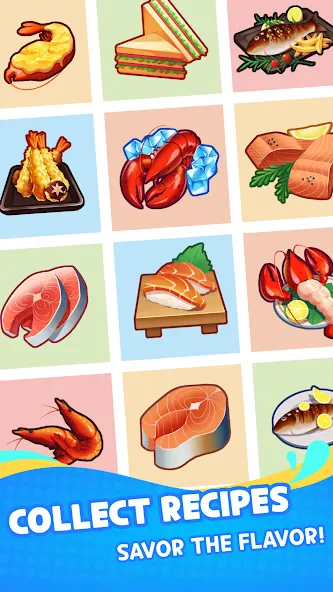 Seafood Inc - Tycoon, Idle (Айдл Сифуд Инк) [МОД: Меню, Бесконечные монеты и Открытые уровни] Screenshot 3