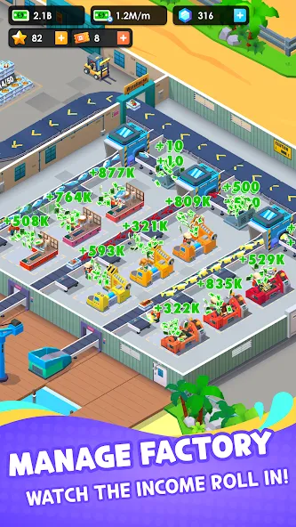 Seafood Inc - Tycoon, Idle (Айдл Сифуд Инк) [МОД: Меню, Бесконечные монеты и Открытые уровни] Screenshot 4