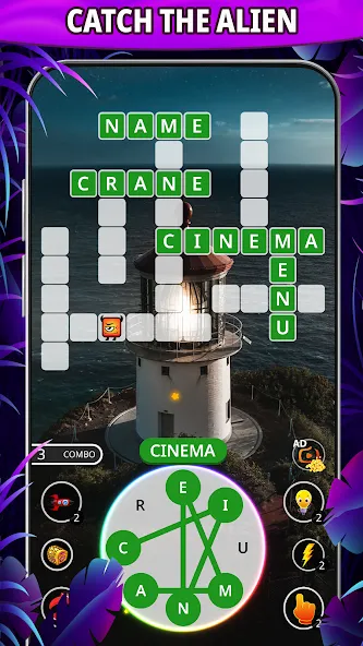 Word connect: word search game [МОД: Бесконечные деньги, Монеты и Мега MOD] Screenshot 3