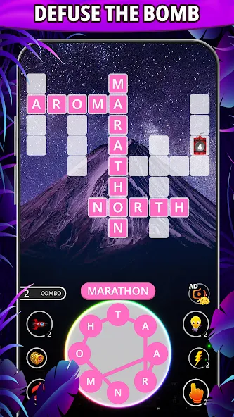 Word connect: word search game [МОД: Бесконечные деньги, Монеты и Мега MOD] Screenshot 4