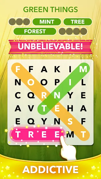 Word Heaps Search - Word Games (Ворд Хипс Срч) [МОД: Деньги, Монеты и Меню MOD] Screenshot 2