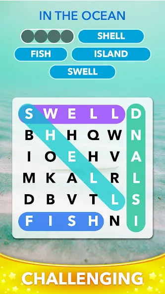 Word Heaps Search - Word Games (Ворд Хипс Срч) [МОД: Деньги, Монеты и Меню MOD] Screenshot 3