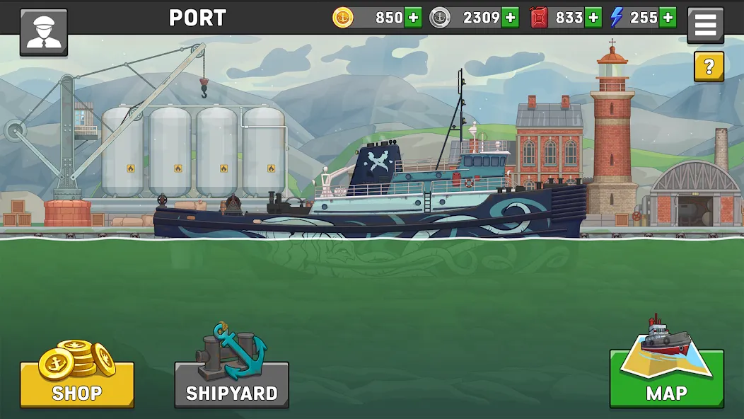 Ship Simulator: Boat Game (Шип Симулятор) [МОД: Бесконечные деньги, Монеты и Мега MOD] Screenshot 1