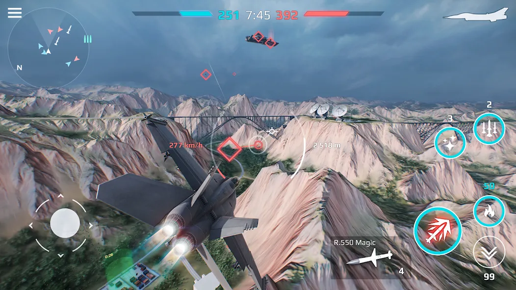 Sky Combat: War Planes Online (Скай Комбат) [МОД: Много денег, Монет и Все открыто] Screenshot 2
