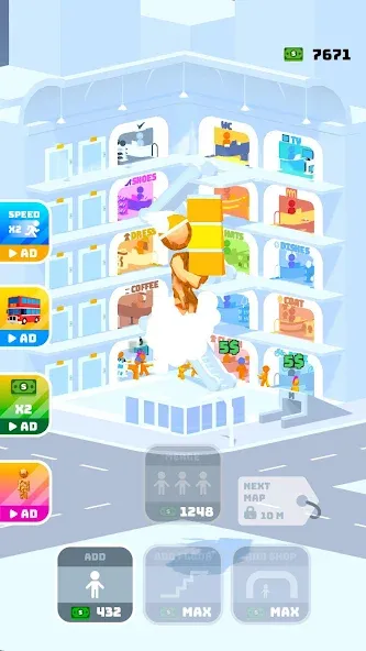 Shopping Mania (Шоппинг Мания) [МОД: Все открыто, Дополнительные деньги и Меню MOD] Screenshot 3