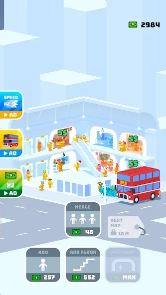 Shopping Mania (Шоппинг Мания) [МОД: Все открыто, Дополнительные деньги и Меню MOD] Screenshot 4