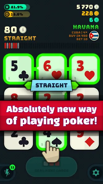 Merge Poker (Мердж Покер) [МОД: Все открыто, Дополнительные деньги и Меню MOD] Screenshot 4