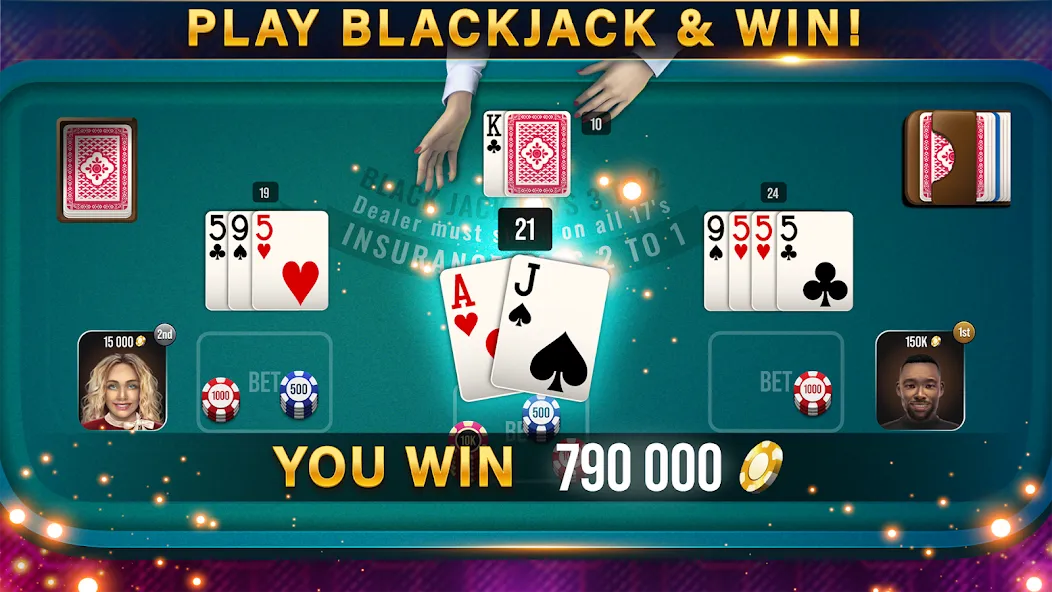 Casino All Star: Poker & Slots (Казино Олл Стар) [МОД: Меню, Бесконечные монеты и Открытые уровни] Screenshot 5