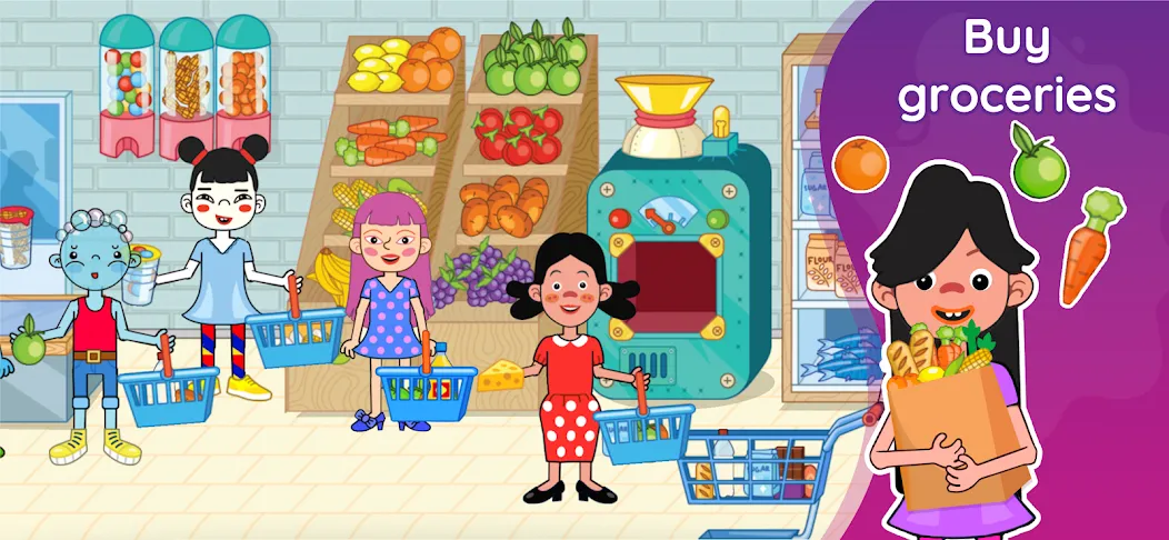 SKIDOS Preschool Learning Game (Прескул Кидс лернинг геймс) [МОД: Меню, Бесконечные монеты и Открытые уровни] Screenshot 1