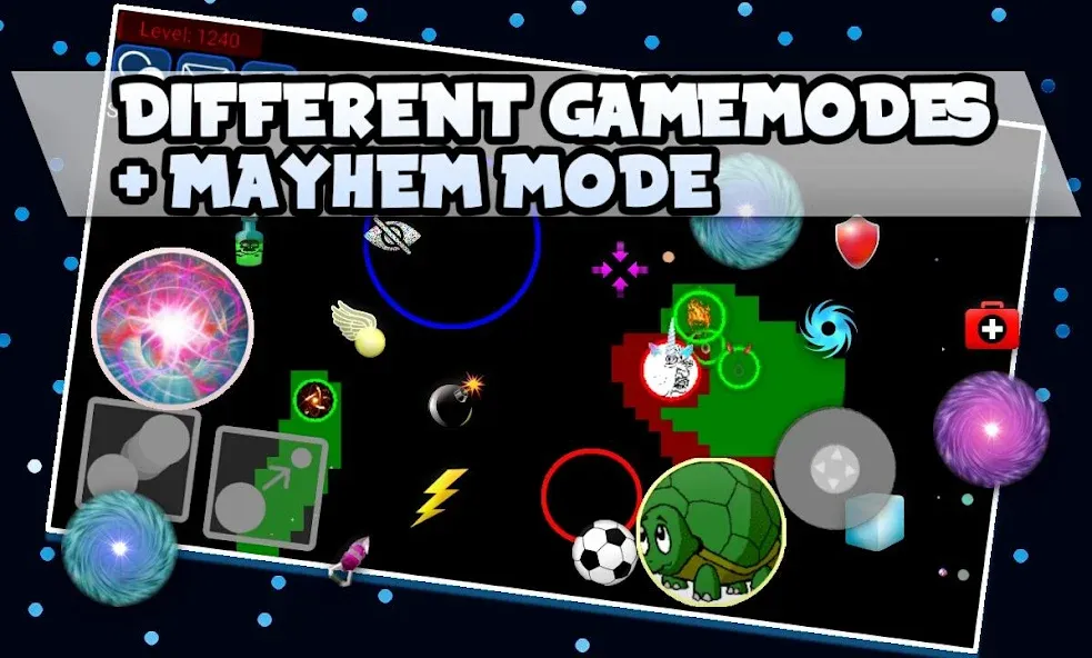 Nebulous.io [МОД: Все открыто, Дополнительные деньги и Меню MOD] Screenshot 2