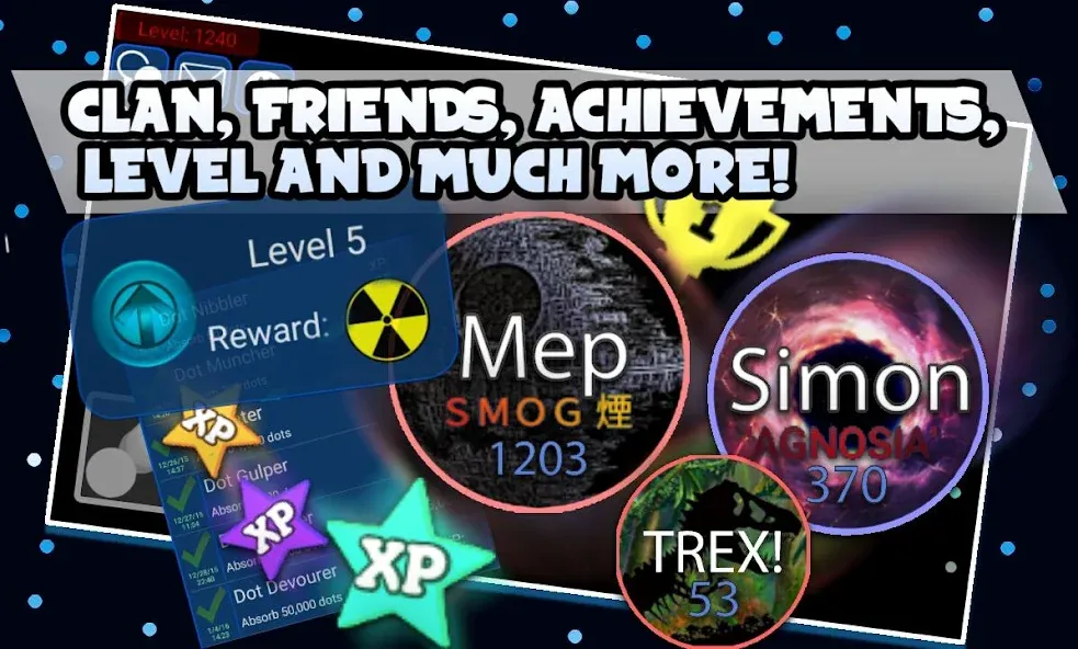 Nebulous.io [МОД: Все открыто, Дополнительные деньги и Меню MOD] Screenshot 5