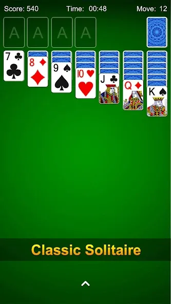 Solitaire - Classic Card Game (Солитер) [МОД: Деньги, Монеты и Меню MOD] Screenshot 2