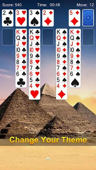 Solitaire - Classic Card Game (Солитер) [МОД: Деньги, Монеты и Меню MOD] Screenshot 4