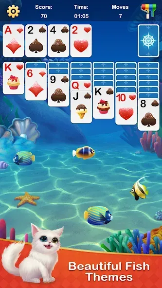 Solitaire Jigsaw Puzzle (Солитер Пазл) [МОД: Все открыто, Дополнительные деньги и Меню MOD] Screenshot 2