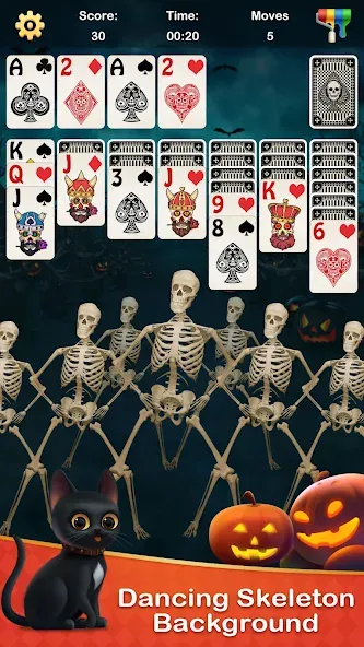 Solitaire Jigsaw Puzzle (Солитер Пазл) [МОД: Все открыто, Дополнительные деньги и Меню MOD] Screenshot 5
