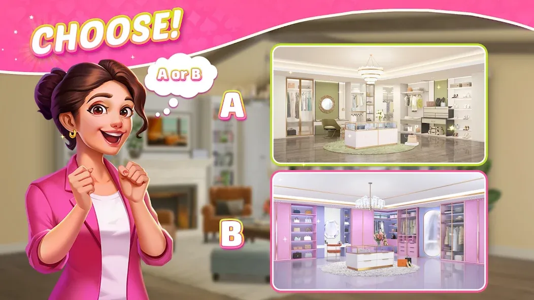 Solitaire Dream Decor (Дрим Декор) [МОД: Много денег, Монет и Все открыто] Screenshot 5