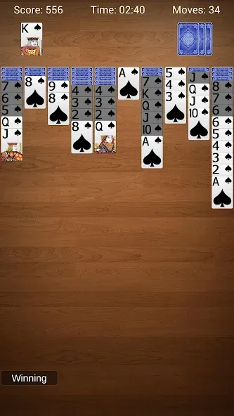 Spider Solitaire - Card Games [МОД: Много монет, Открытые уровни и Мега MOD] Screenshot 5