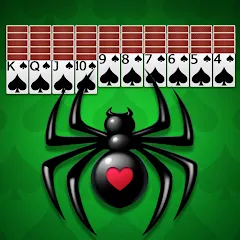 Скачать Spider Solitaire - Card Games [МОД: Много монет, Открытые уровни и Мега MOD] | Взлом Spider Solitaire - Card Games на Андроид