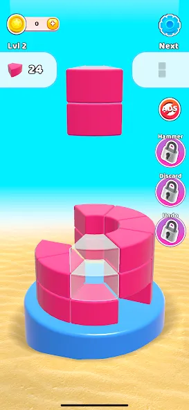 Color Wall 3D: Brain Puzzle (Цветная стена 3D) [МОД: Много денег, Монет и Все открыто] Screenshot 1