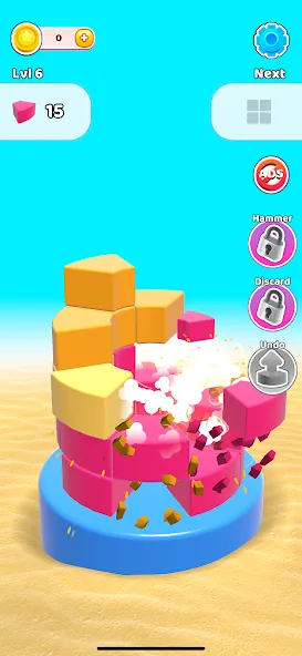 Color Wall 3D: Brain Puzzle (Цветная стена 3D) [МОД: Много денег, Монет и Все открыто] Screenshot 2