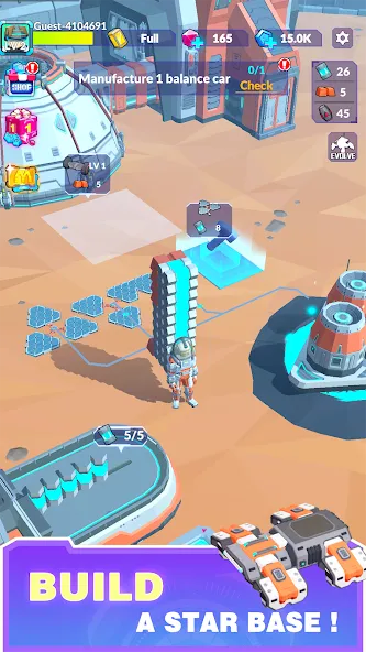 Space Survivor - Star Pioneer (Спейс Сурвайвер) [МОД: Меню, Бесконечные монеты и Открытые уровни] Screenshot 2
