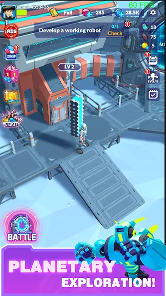 Space Survivor - Star Pioneer (Спейс Сурвайвер) [МОД: Меню, Бесконечные монеты и Открытые уровни] Screenshot 3
