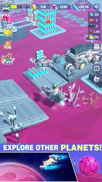 Space Survivor - Star Pioneer (Спейс Сурвайвер) [МОД: Меню, Бесконечные монеты и Открытые уровни] Screenshot 5