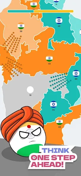 State Battle Conquer Territory (Конквер Стейт) [МОД: Меню, Бесконечные монеты и Открытые уровни] Screenshot 1