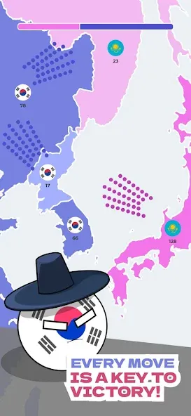 State Battle Conquer Territory (Конквер Стейт) [МОД: Меню, Бесконечные монеты и Открытые уровни] Screenshot 2