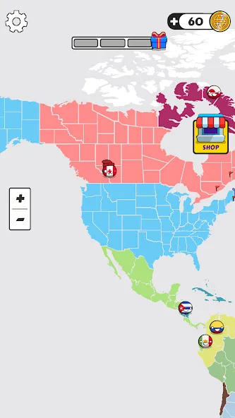 Country Balls: World War (Кантри Болс) [МОД: Много денег, Монет и Все открыто] Screenshot 3