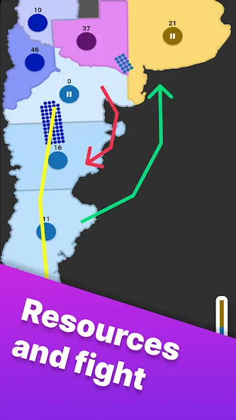 Territory games: tactics war (Тактикс ио) [МОД: Бесконечные деньги, Монеты и Мега MOD] Screenshot 5