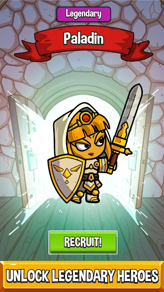 Five Heroes: The King's War (Файв Хироес) [МОД: Деньги, Монеты и Меню MOD] Screenshot 3