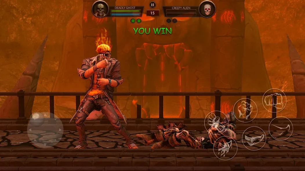 Ghost Fight 2 - Fighting Games [МОД: Много монет, Открытые уровни и Мега MOD] Screenshot 3