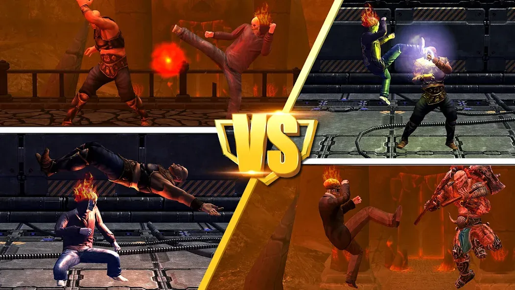 Ghost Fight 2 - Fighting Games [МОД: Много монет, Открытые уровни и Мега MOD] Screenshot 5
