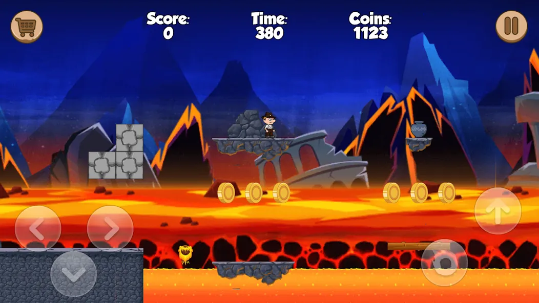 Ted Adventure of Desert Boy (Тед Приключения Пустынного Мальчика) [МОД: Бесконечные деньги, Монеты и Мега MOD] Screenshot 1
