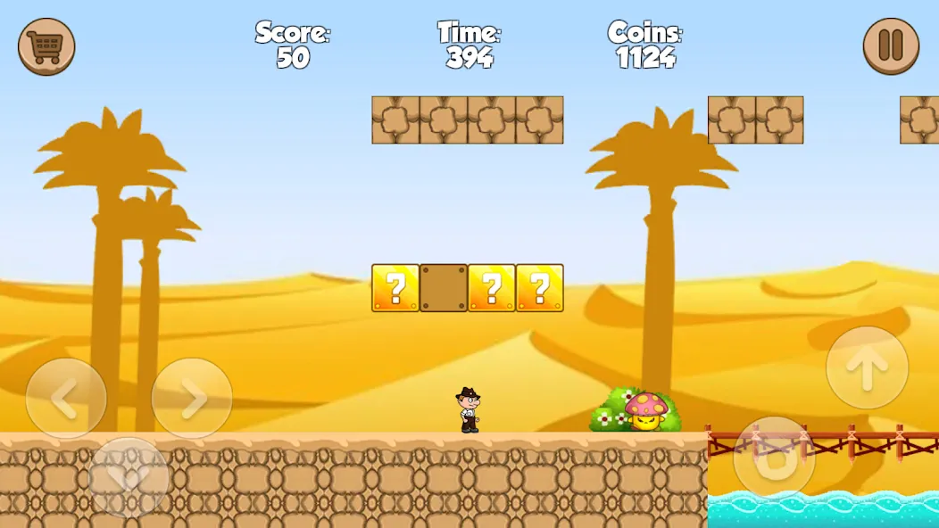 Ted Adventure of Desert Boy (Тед Приключения Пустынного Мальчика) [МОД: Бесконечные деньги, Монеты и Мега MOD] Screenshot 3