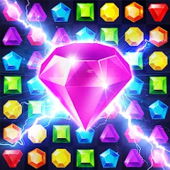 Скачать Jewels Planet - Match 3 Puzzle [МОД: Бесконечные деньги, Монеты и Мега MOD] | Взлом Jewels Planet - Match 3 Puzzle на Андроид